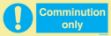 Mandatory, Galley, symbol with compl text, white v